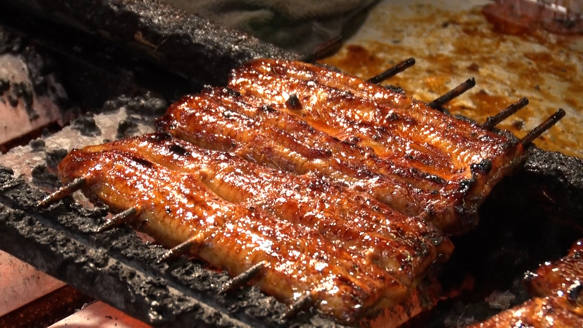 炭火焼きの技